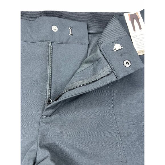 Mondetta Womens Black Lined Tailored Pants W/ Pockets Size 10 - Picture 10 of 15